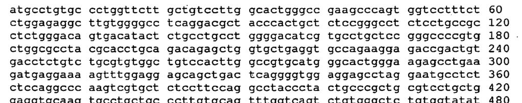 <400> 7 <2> 8 <211> 288 <212> PRT <213> homo