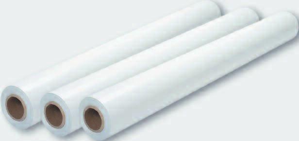 Papier do ploterów i ksero w roli Uniwersalny papier biały, doskonały do wydruków na wszystkich rodzajach ploterów atramentowych oraz kserokopiarek. Dostępny w gramaturach 80 g/m² lub 90 g/m².