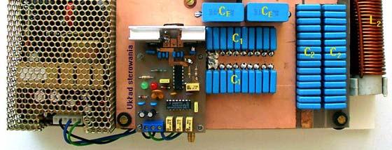 10) Falownik rezonansowy klasy E, 1 kw, 1 MHz, do