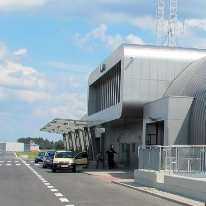 Passenger Terminal at the Modlin Airport Modlin