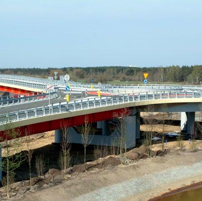 Approach viaduct above the Toruń Route (the first one and probably the only overhead