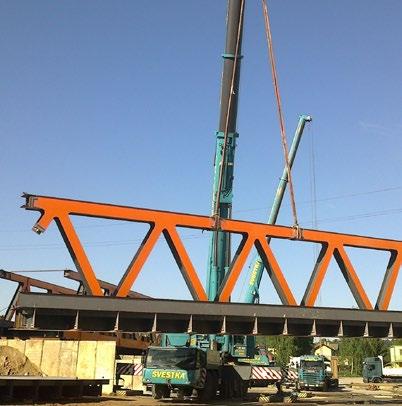 Reconstruction of railway bridge over the river Sazavou in Tyniec