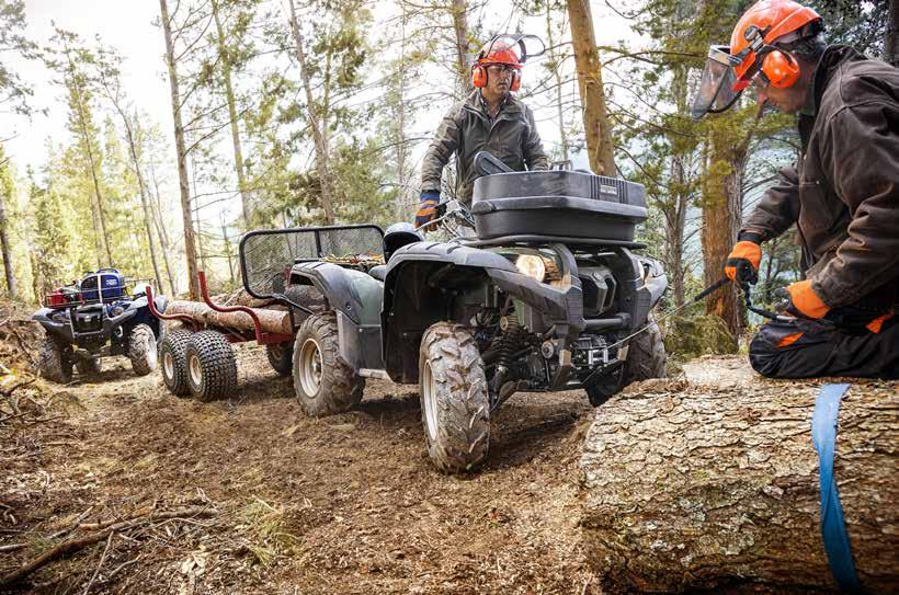 ATV jest potężny i pakowny,