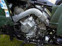 Grizzly 700 EPS / SE 4WD Auto EFI EPS Silnik: 686 cm 3, chłodzony cieczą, 4-suwowy, 1-cylindrowy, z elektrycznym starterem.