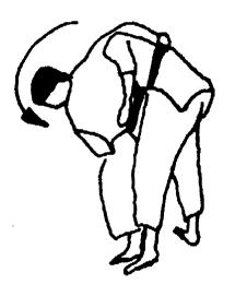 4 kyu - pas pomarańczowy NAGE WAZA 1. TSURI GOSHI 2. OKURI ASHI HARAI 3.