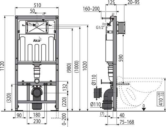 15 AM101/1120D Sádromodul Podtynkowy system instalacyjny