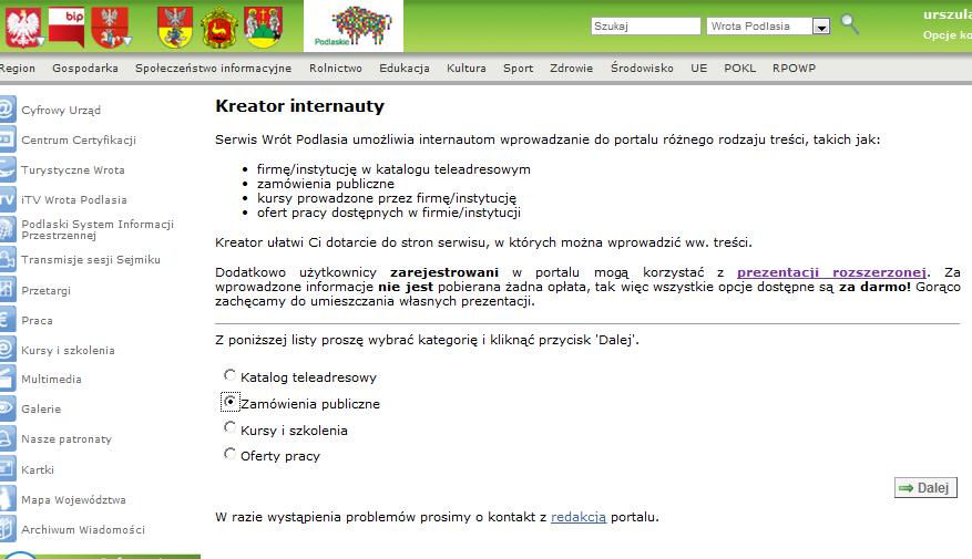 Po wykonaniu ww. czynności pojawia się komunikat o następującej treści: Twoje konto zostało poprawnie aktywowane. Możesz się zalogowad. 3.