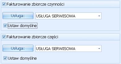 Rys. Fakturowanie zbiorcze Konfiguracja.