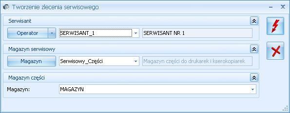 6.3 Tworzenie zlecenia na podstawie wzorca Generowanie zlecenia serwisowego na podstawie wzorca odbywa się poprzez wywołanie funkcji Generuj zlecenie dostępnej z poziomu Listy wzorców zleceń