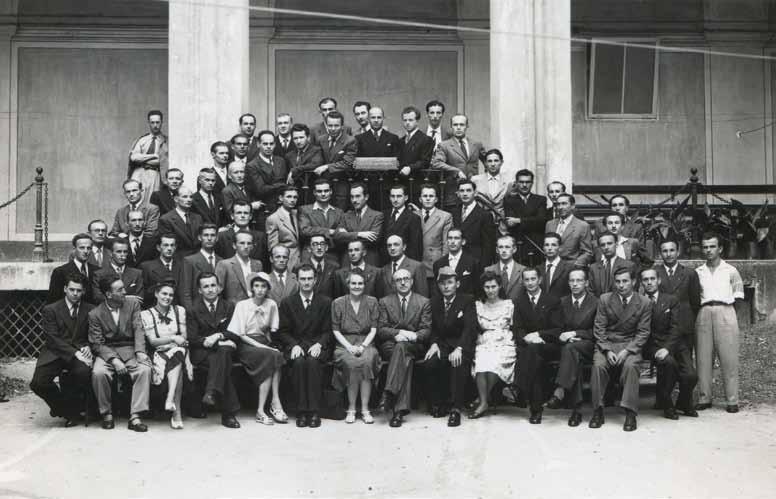 Studia II Korpusu zakończenie pobytu w Rzymie 1947 r.