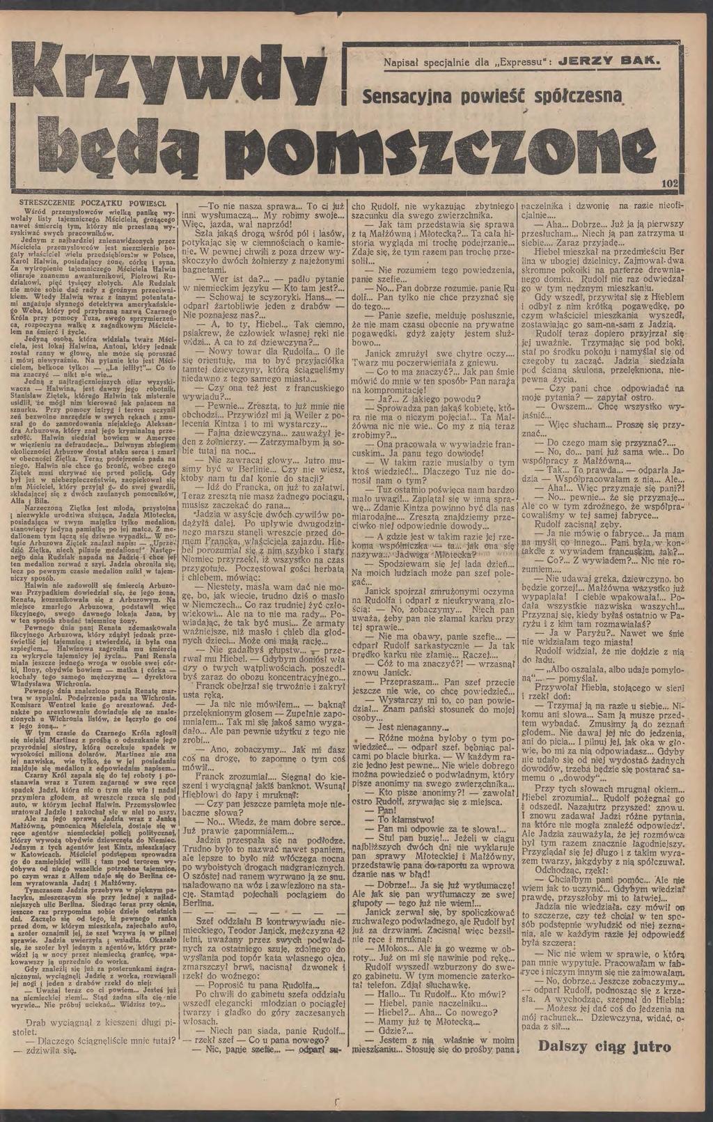 Napisa specjalnie la facpressu: Sensacyjna JERZY BAK pieść spóczesna > scn e STREZCZENE POC_ZĄTU POECL T nie nia:szia spraa T ci już ch Rulf nie ykazując zynieg naczelnia i znię sr przi:mysc i;lą