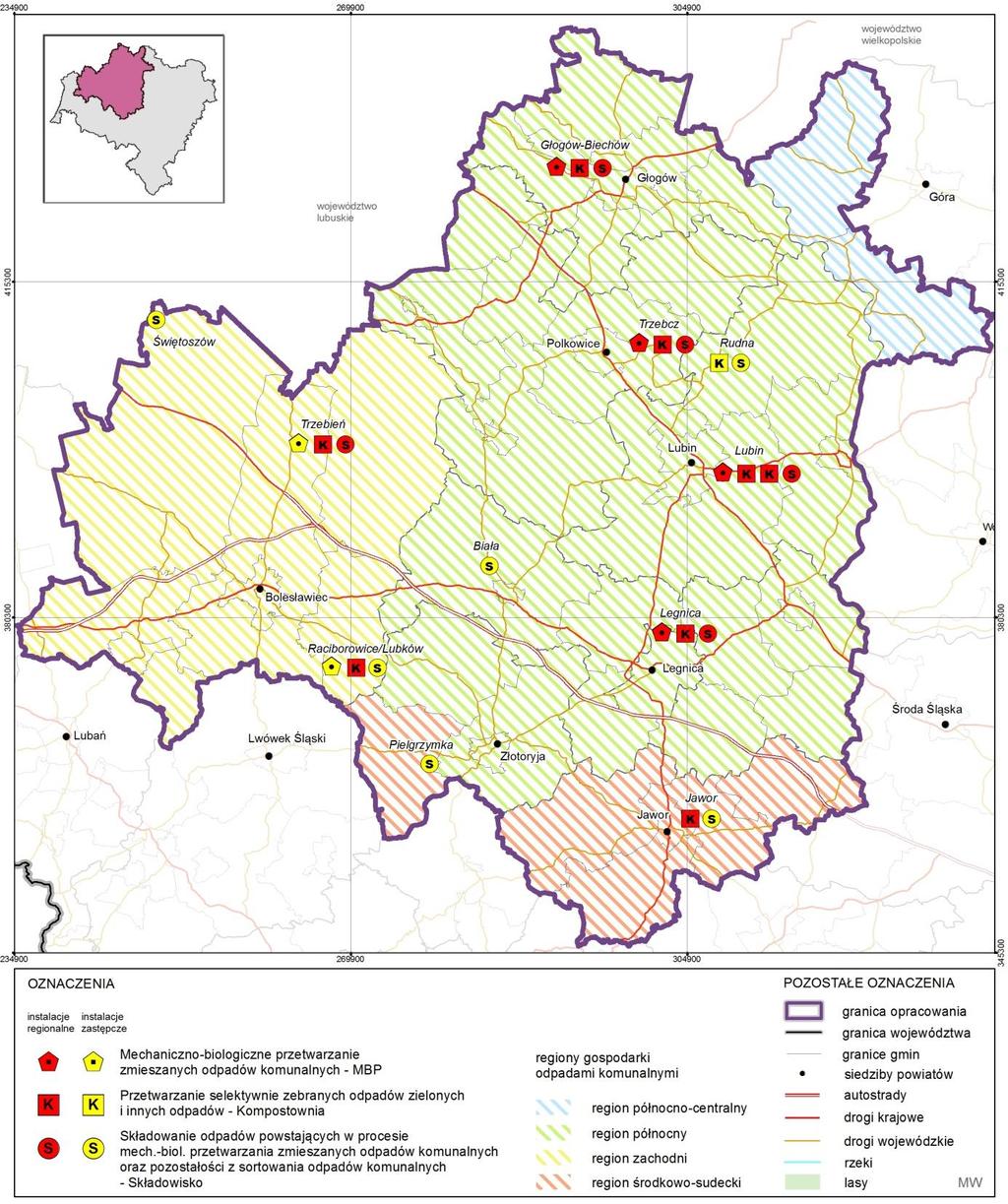 MAPA 39. GOSPODARKA ODPADAMI 5.3. ENERGETYKA Zgodnie z Ustawą z dnia 10.04.1997 r. Prawo energetyczne (Dz.U. z 2012 r. poz. 1059 z późn.zm.