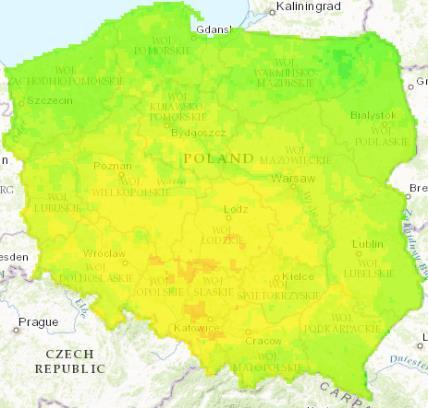 w 2015, Wojewódzki Inspektorat Ochrony Środowiska w Białymstoku, WIOŚ 2016.