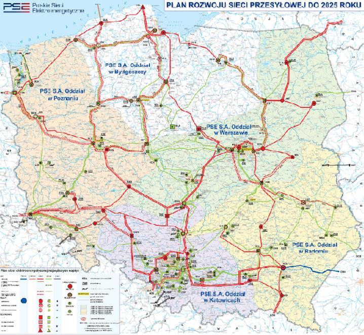 Źródłem hałasu są także, linie elektroenergetycznych.