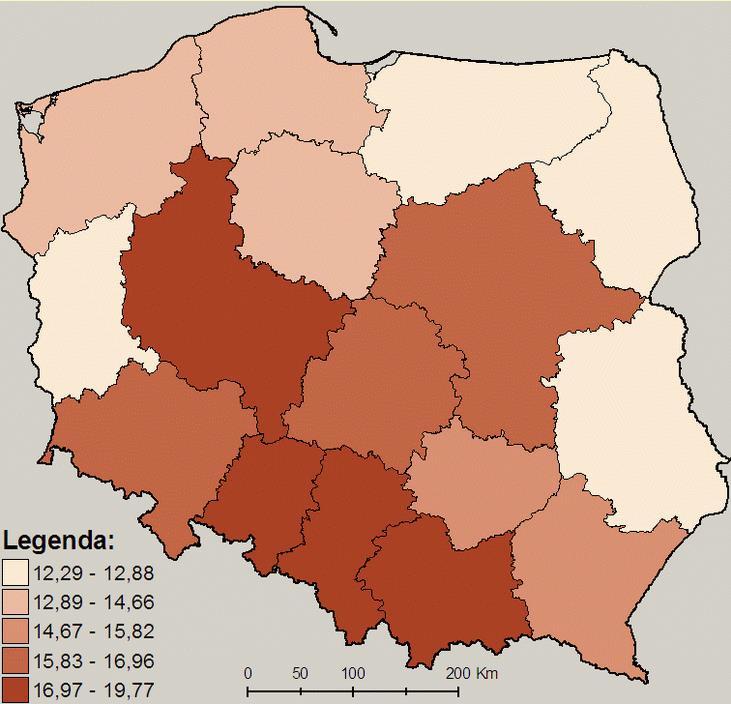 c) siarczany d) chrom Źródło: Portal internetowy IMGW Monitoring chemizmu opadów atmosferycznych i ocena stanu depozycji zanieczyszczeń do podłoża (http://www.gios.gov.pl/chemizm2010/index.