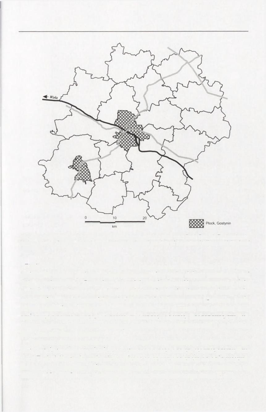 107 Ryc. 36. Drogi krajowe. Źródło: dane odpowiednich urzędów gmin oraz Bank Danych Regionalnych. National roads.