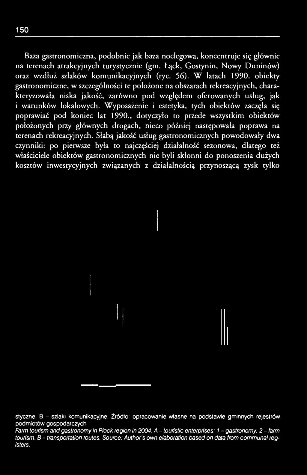 Wyposażenie i estetyka, tych obiektów zaczęła się poprawiać pod koniec lat 1990.