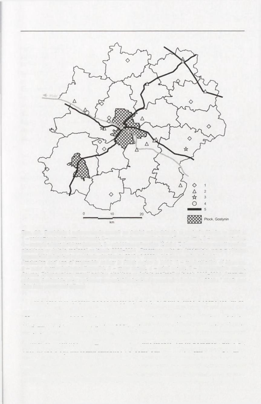 91 Rye. 26. Produkcja i wykorzystanie energii ze źródeł odnawialnych w regionie Płocka w 2004 r.