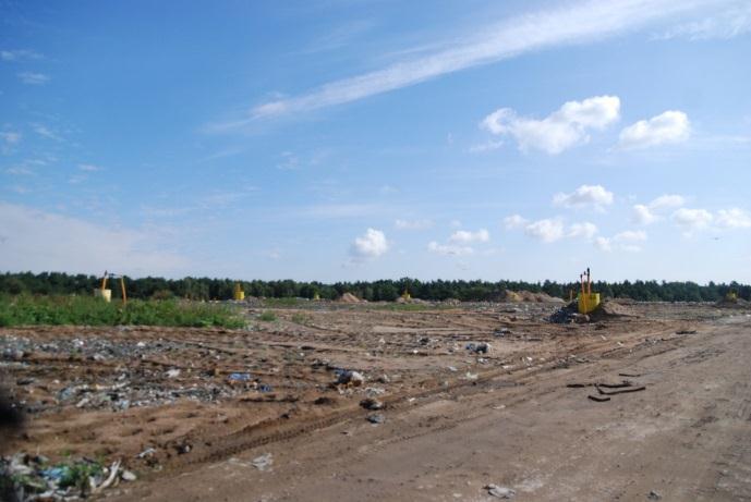 Kompostowania odpadów zielonych, Toruń MPO (foto: Toruń MPO, wrzesień 2015r)