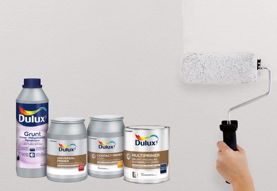 Farby Dulux z mieszalnika 15 000 kolorów! Farby do różnych powierzchni i zastosowań: ściany i sufity, drewno, metal i PCV oraz elewacje NOWOŚĆ!