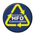 2 nowe urządzenia dedykowane do pracy z nowym czynnikiem HFO-R1234yf mogą być wyposażone w identyfikator czynnika, rozwiązanie niezbędne w obecnych realiach i zgodne z obowiązującymi przepisami.