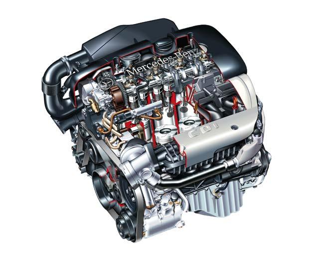 1991 M 120 E 60 Pojemność: 5987 cm 3 Moc: 394 KM przy 5200 obr./min Pierwszy w historii produkcyjny silnik V12 Mercedesa.