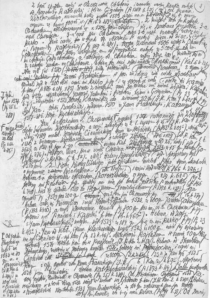 O badaniach genealogicznych nad polskim rycerstwem średniowiecznym s. 267.