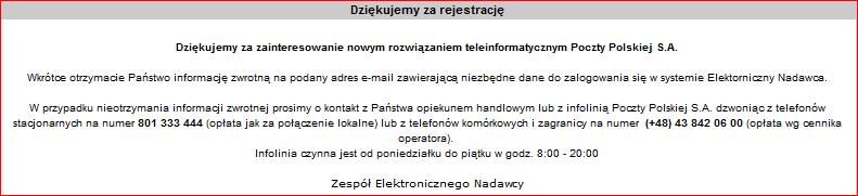 Brak wypełnienia wymaganych pól powoduje wyświetlanie komunikatu: Wyróżnione pola nie zostały wypełnione lub zostały wypełnione błędnie (Rys. 10). Rys. 10. Komunikat informujący o niewłaściwym wypełnieniu pól.