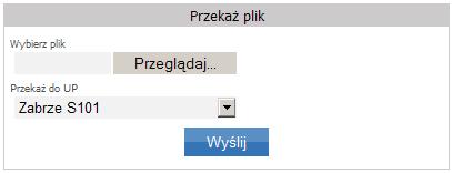 Rys. 34. Okno eksploratora eksport pliku pakietu. 6.2.4.2. Przekaż plik xml/ekn Funkcja ta umożliwia przesłanie do Placówki Pocztowej pliku wygenerowanego przez aplikację EKN lub pliku xml.