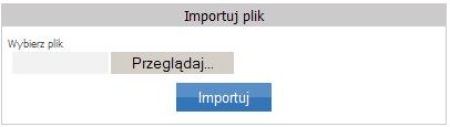 formatem IWD. Po kliknięciu przycisku Import xml, system, w głównym module, wyświetli okno wyboru pliku XML (Rys. 41).