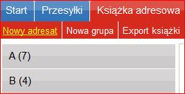 Po prawidłowym uzupełnieniu formularza i zatwierdzeniu operacji przyciskiem, system zwróci komunikat a w menu pionowym będzie widoczna lista