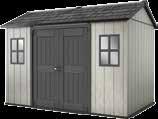 Garden sheds are best to store tools, garden furniture and toys, bicycles and all kinds of accessories used in gardens and around the