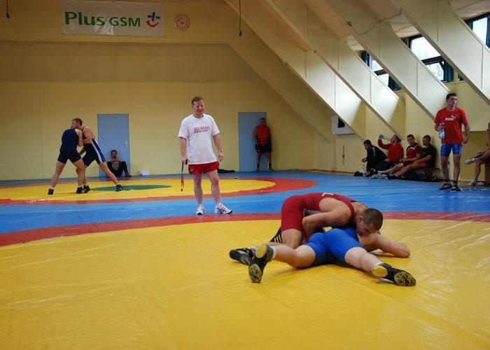 Sala sportowa specjalistyczna Sala przeznaczona jest do boksu, zapasów i szermierki. Wymiary 24 x 12 m.