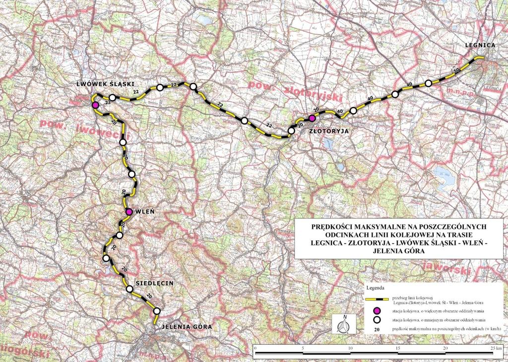 Lwówek Śl. Dębowy Gaj Siedlęcin Marczów Wleń Czaple Płakowice Skorzynice Pielgrzymka Jerzmanice Zdr.