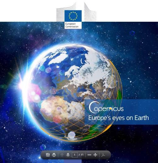 Copernicus users can also have a direct access to satellite data