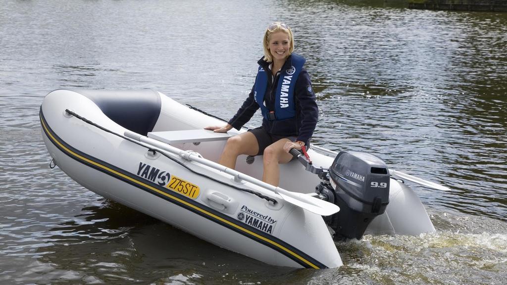 Pontony o sportowym charakterze W pontonie YAM STi zabawa na wodzie jest wygodniejsza niż kiedykolwiek!