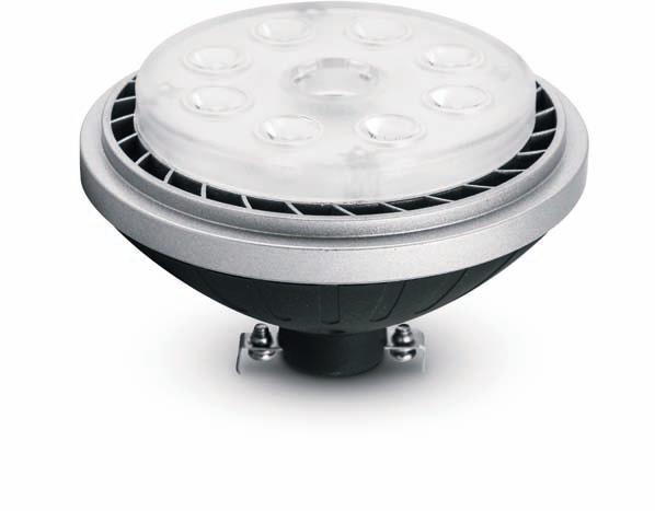 Lampa LED R111 ŹRÓDŁ ŚWITŁ LED 3000K 4000K kształt R111 Najwyższy na rynku strumień światła 1500lm w tym kształcie Możliwość zastosowania do oświetlenia