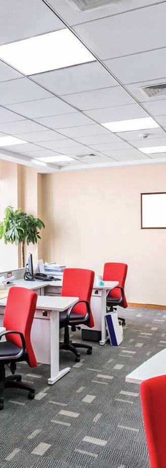 montażu Idealny do oświetlania pomieszczeń biurowych,