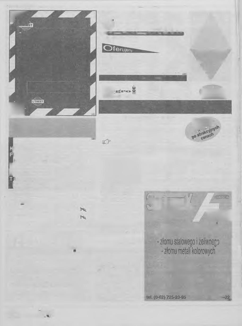 4 grudnia 1997 T L r nrrn D o r a d c a le a s in g o w y o fe r u je : p o m o c w w y b o r z e firm y l e a s i n g o w e j, * k o m p l e t o w a n i e d o k u m e n t