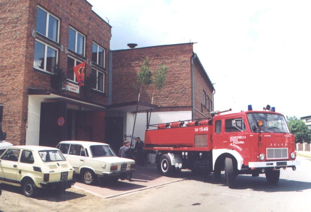 Po II wojnie światowej zakupiony został samochód wojskowy tzw. "Gazik, dorobiono przyczepę oraz dodano osprzęt, który służył do 1977 roku.