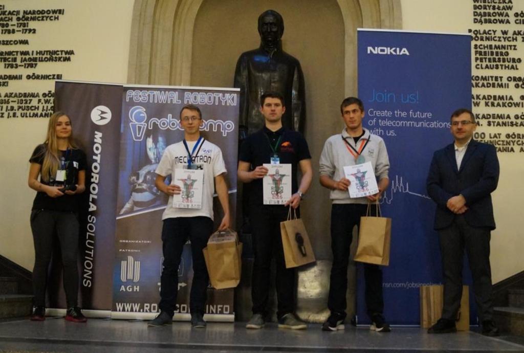 KN Mechatron ROBOCOMP AGH Kraków 23 października