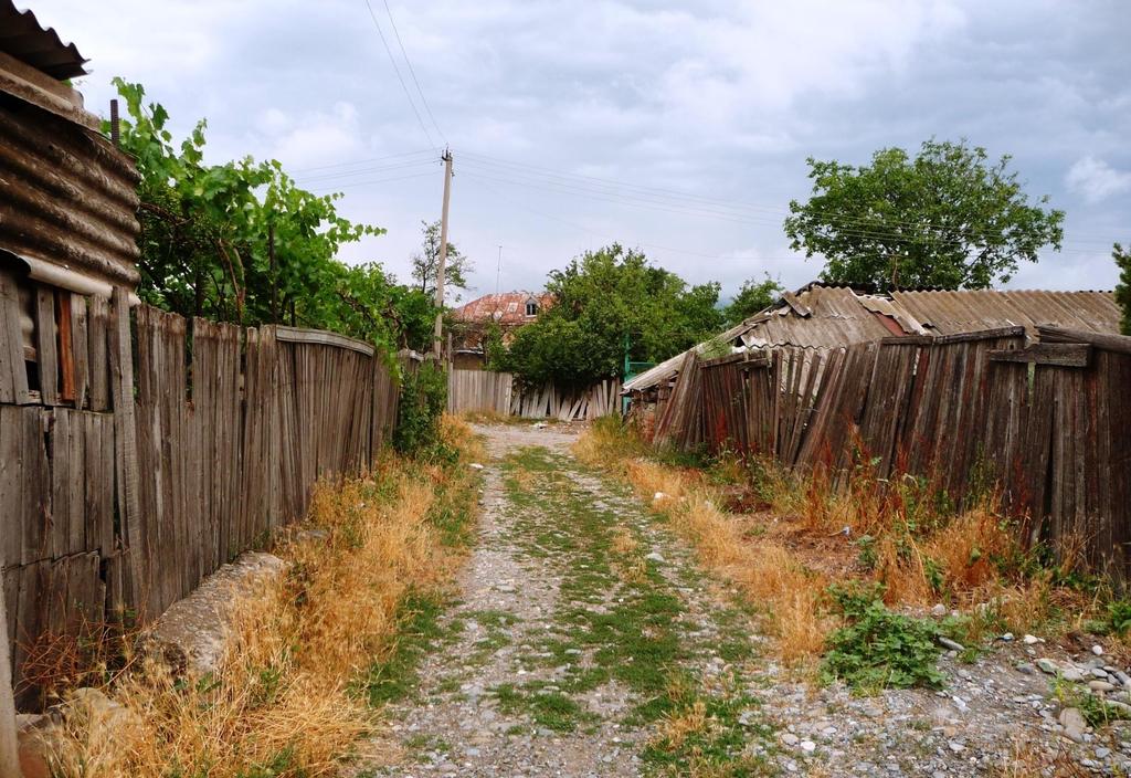 Ll Wieś Nikosi, granica Gruzji z