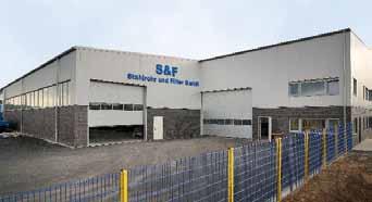 Hala produkcyjna S&F GmbH, 2007 2008 Jubileusz 125-lecia firmy STÜWA był okazją do uroczystego otwarcia zakładu produkcyjnego S&F GmbH.