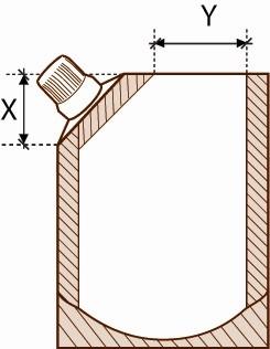 TYP/TYPE: DOYPACK Z KORKIEM 45 / DOYPACK WITH SPOUT 45 ROZMIAR/ SIZE 250 ml 500 ml 750 ml JEDNOSTKA MIARY/ UNIT SZEROKOŚĆ / WIDTH 110 130 160 +/- 2 mm 65 70 80 +/- 2 mm WYSOKOŚĆ / HEIGHT 185 225 270