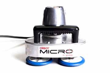 MICRO ORBOT Micro jest najprostszym urządzeniem orbitalnym z podwójnym napędem do czyszczenia schodów i tapicerek.