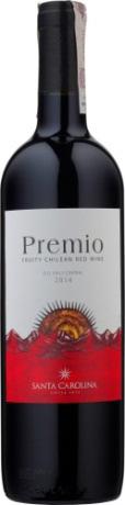 WINA CZERWONE SANTA CAROLINA PREMIO CENTRAL VALLEY, CHILE Wino jest mieszanką różnych szczepów, dzięki czemu na