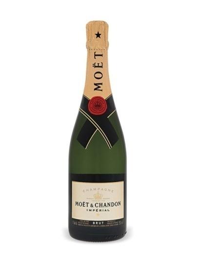 SZAMPANY MOËT & CHANDON BRUT IMPERIAL To elegancki szampan francuski, który podkreśli wzniosłość ważnych okazji. W smaku dominują cytrusowe akcenty, dające delikatne orzeźwienie.