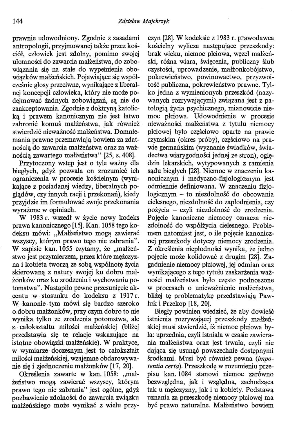 144 Zdzisław Majchrzyk prawnie udowodniony.