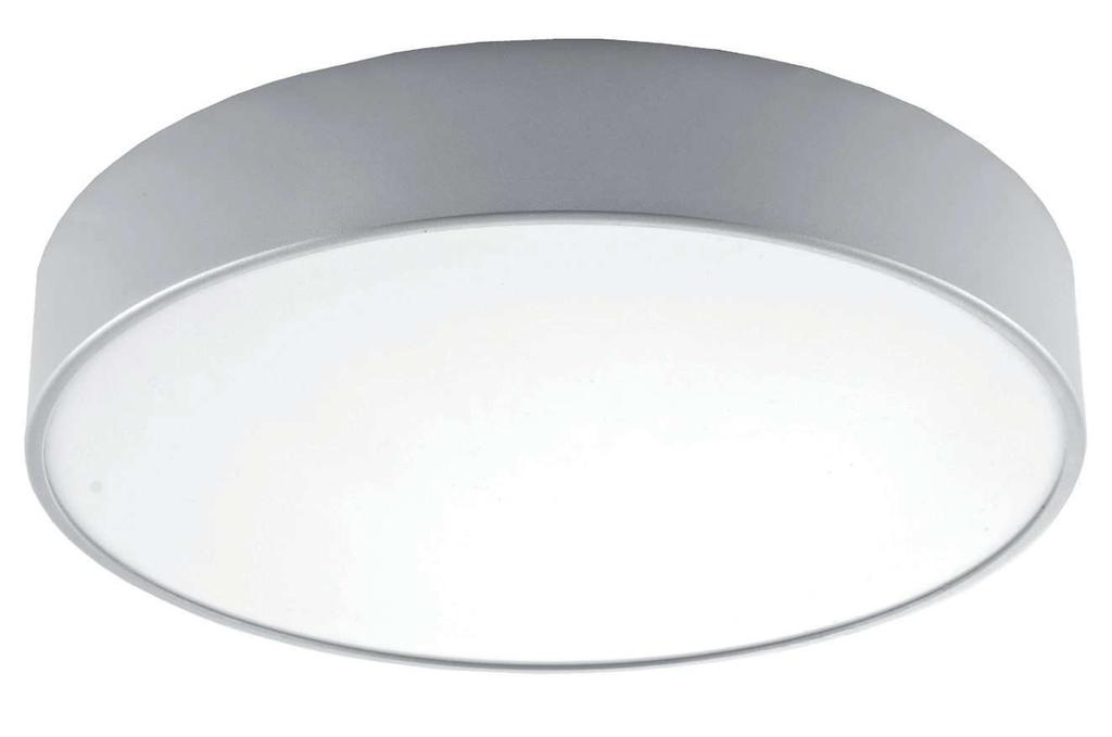 BAS PLAFO LED SPECYFIKACJA: Źródło światła: LINEAR LED MODUL Osprzęt: Zasilacz OSRAM/TRIDONIC Moc nominalna: 24W (dla ɸ = 430 mm) Strumień świetlny: 3600 lm (dla ɸ = 430 mm) Temperatura barwowa: Tb =