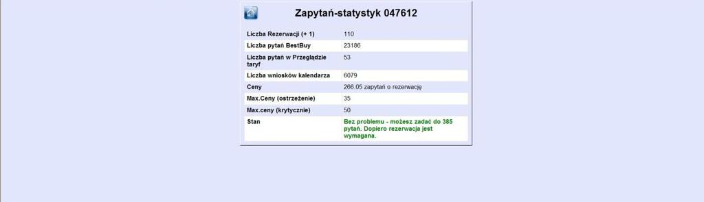 Jeżeli Państwa status znajdzie się w sytuacji krytyczny prosimy o